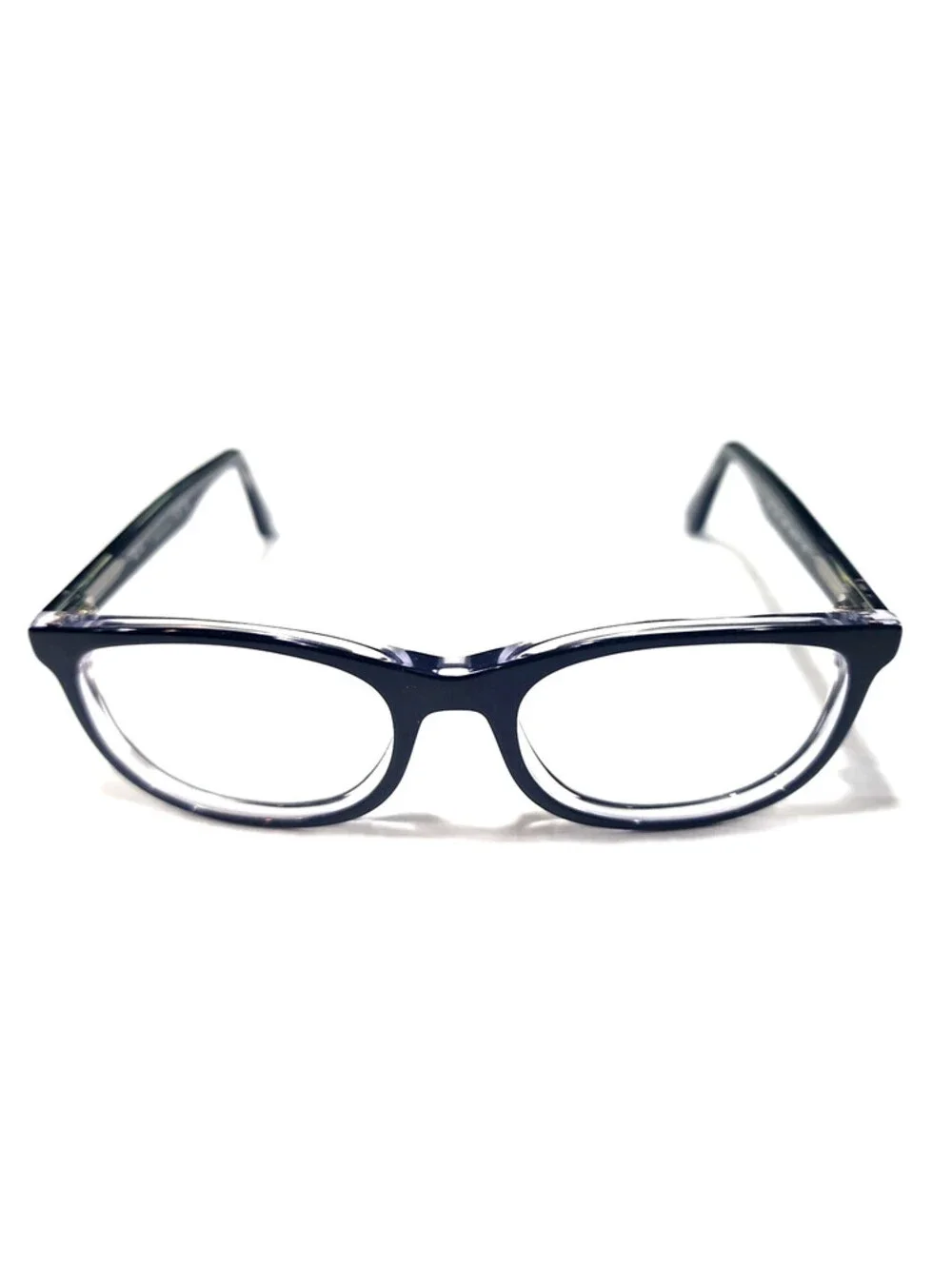 Ray Ban Jr RB1642 3529 Boys Black Oval Eyeglasses 48-16 135